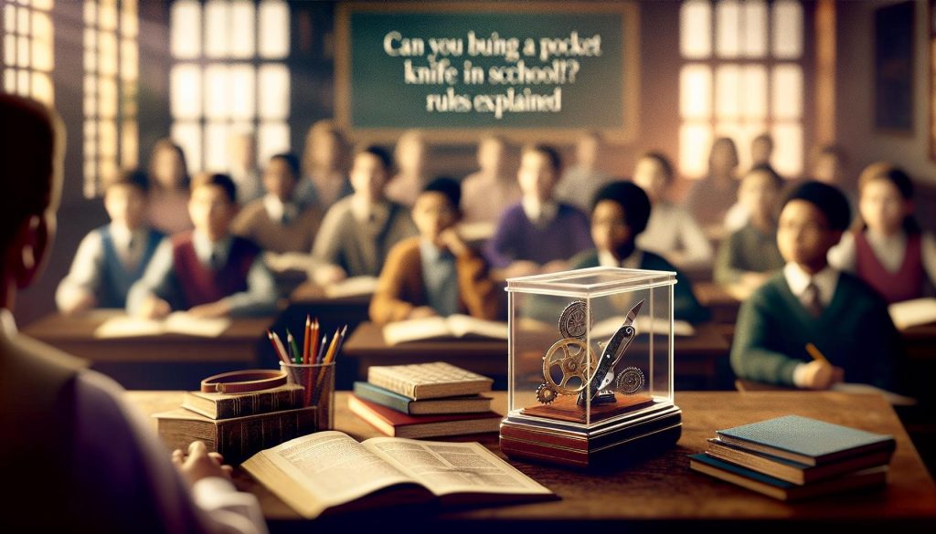 Can You Bring a Pocket Knife to School in Texas? Rules Explained