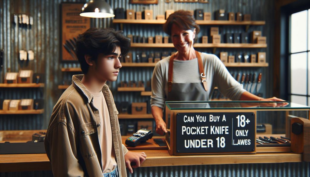 Can You Buy a Pocket Knife Under 18: Age Purchase Laws