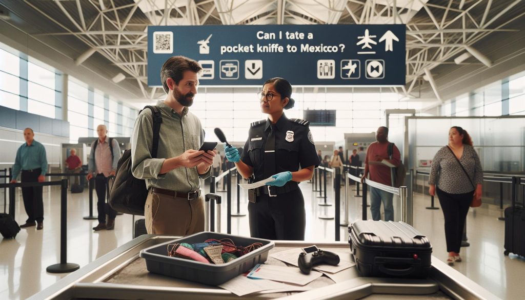 Can I Take a Pocket Knife to Mexico? International Travel