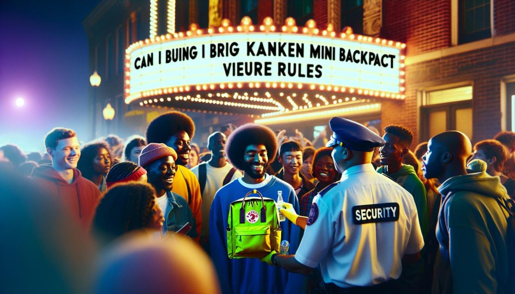 Can I Bring Kanken Mini Backpack in Concert: Venue Rules