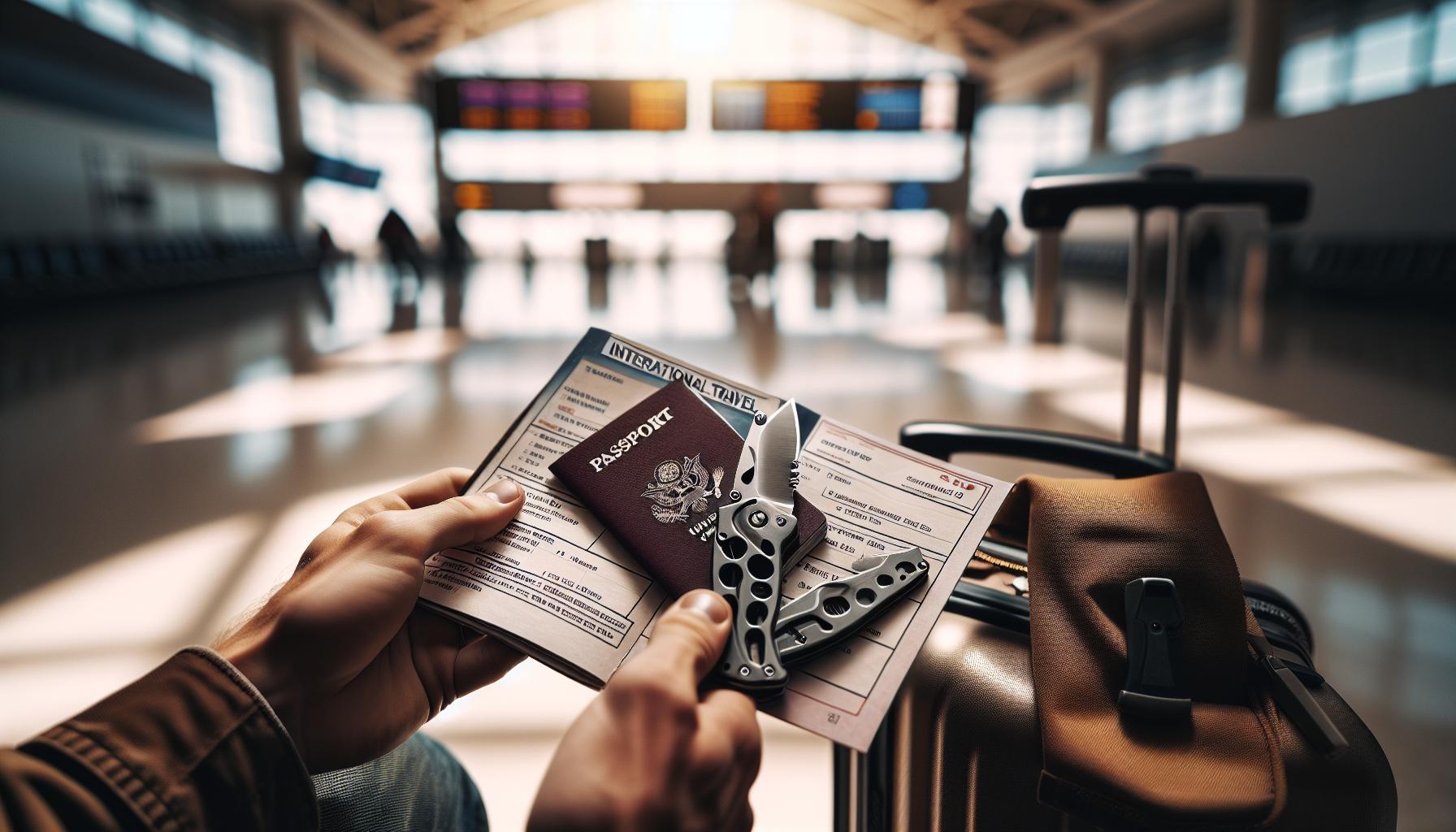 International Travel: Pocket Knife Guidelines