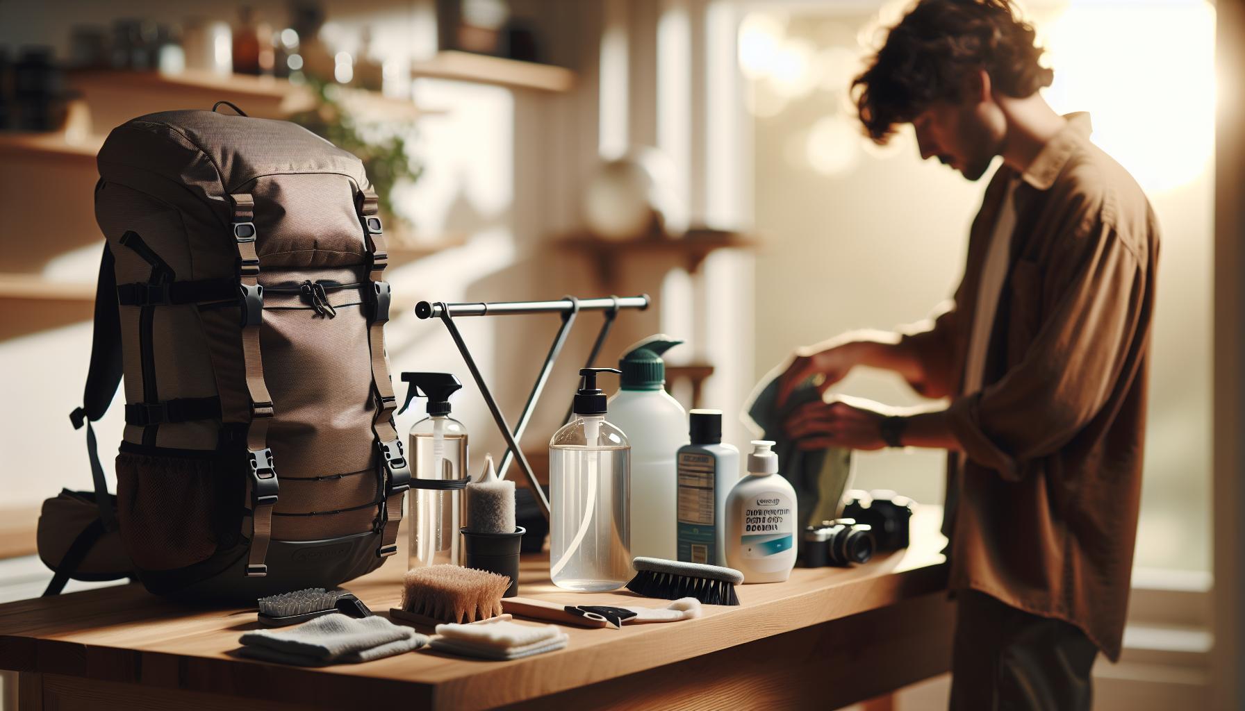 Essential Supplies for Cleaning Your Water Backpack