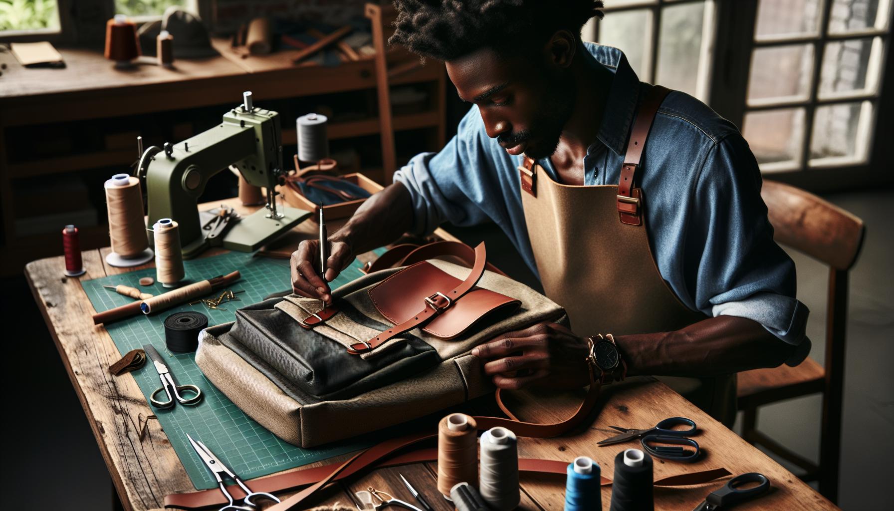 Adding Unique Features: Pockets and Straps