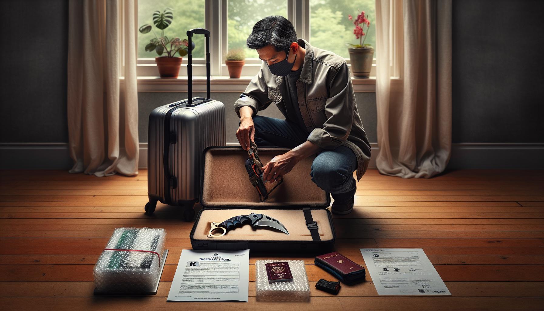 Transporting Karambits: Rules for Travel