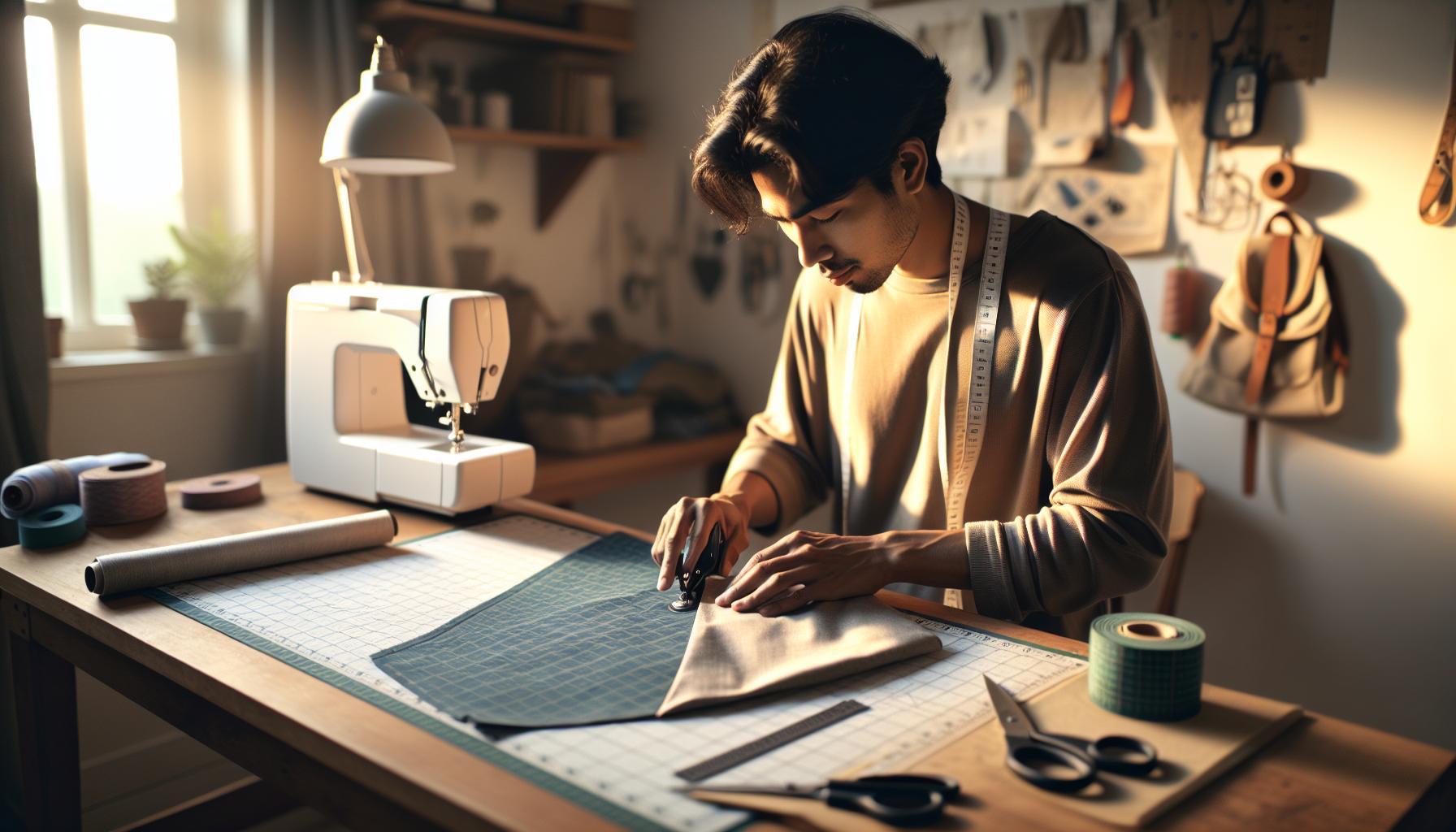 Step-by-Step Guide to Cutting Your Backpack Pattern