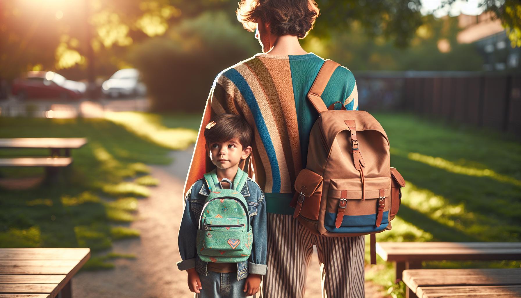 Comparing Kids' and Adults' Backpack Sizes