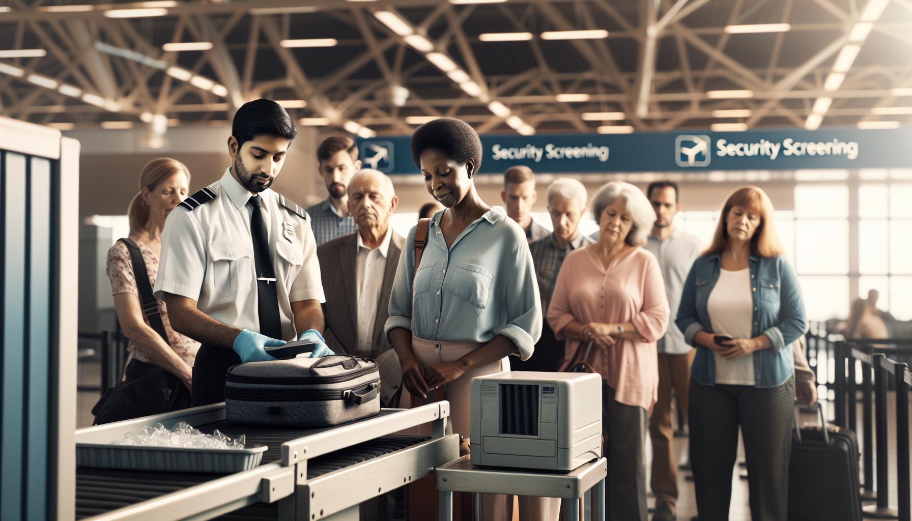 Security Screening Process for Bags