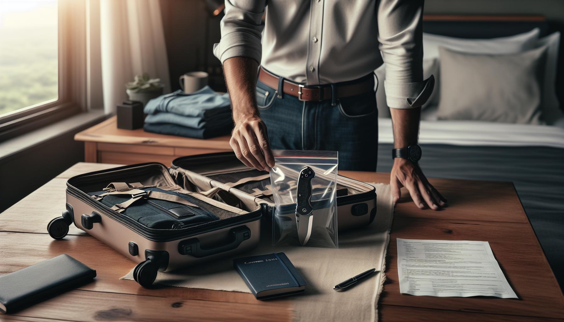 Packing Strategies for Pocket Knives in Luggage