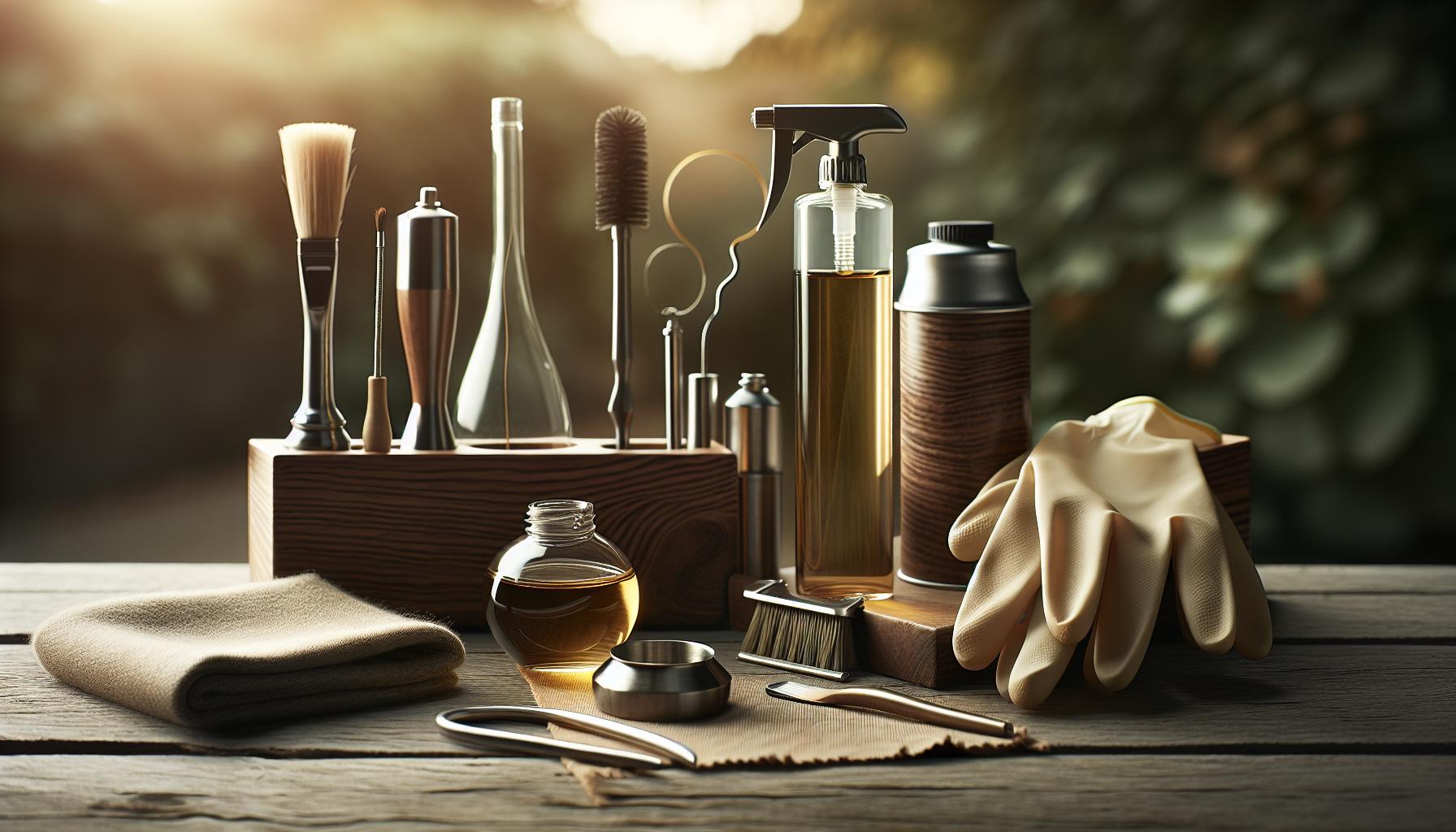 Tools and Supplies Needed for Effective Oiling