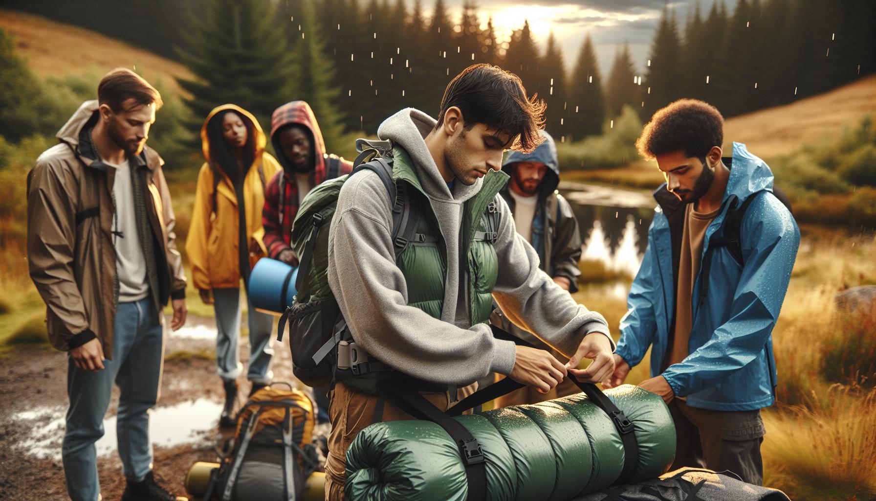 Weather Considerations for Sleeping Bag Attachment