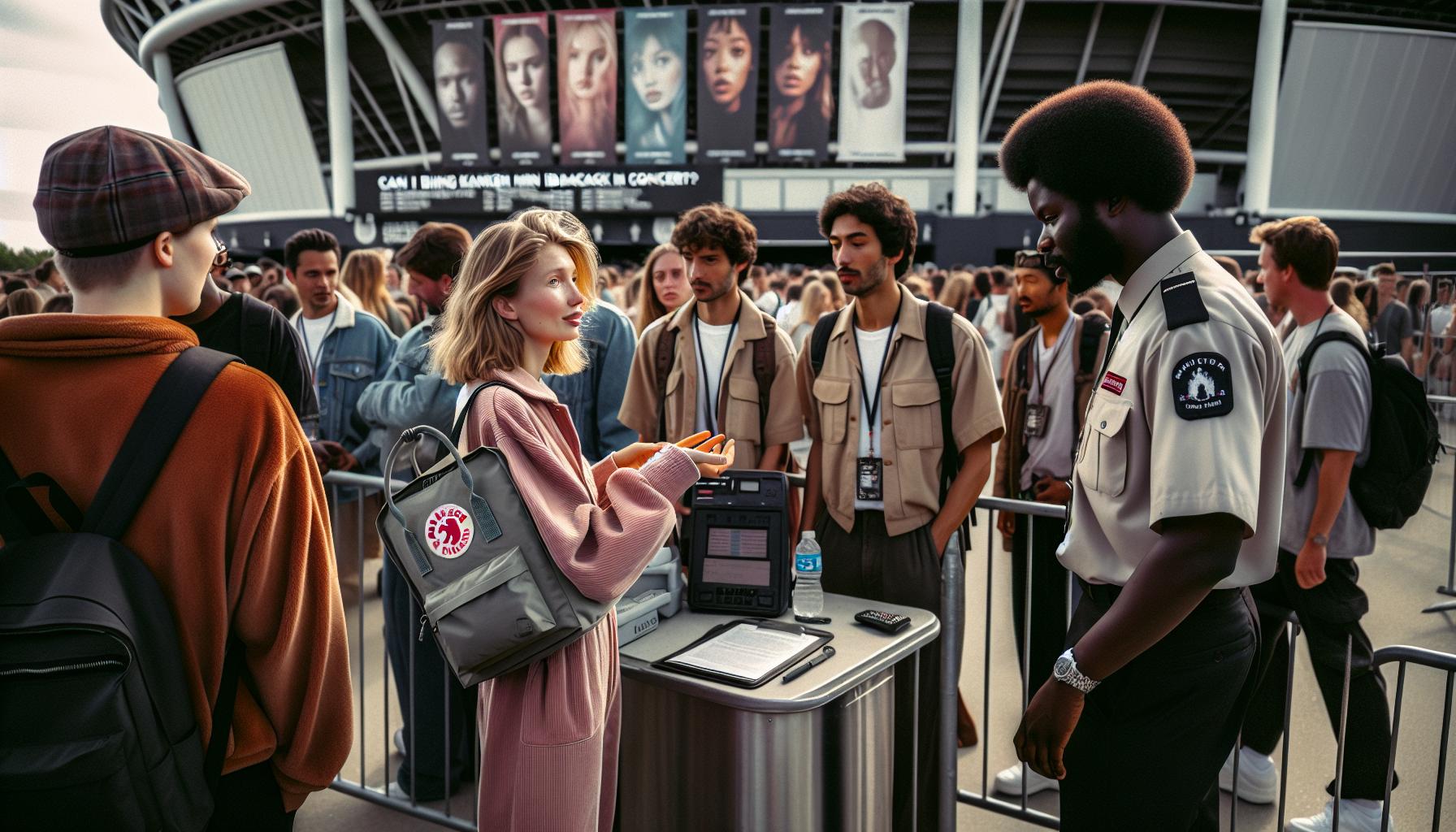 Can I Bring Kanken Mini Backpack in Concert: Venue Rules