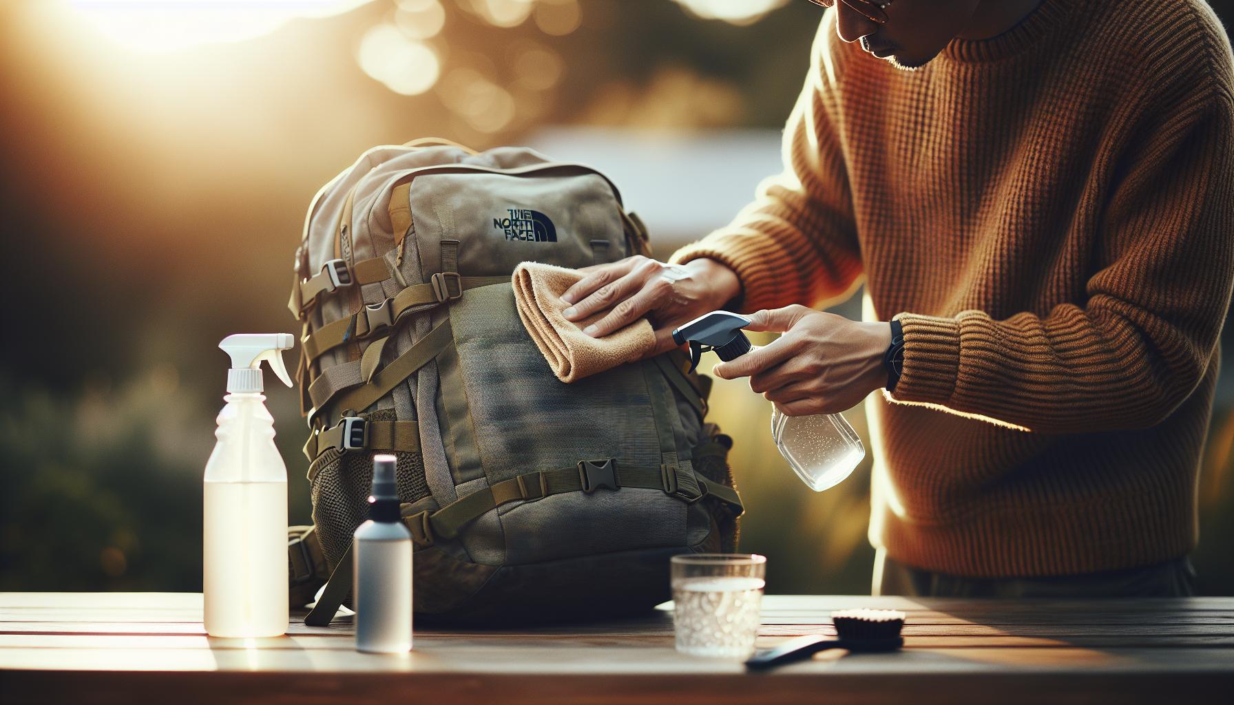 Removing Stains from Your North Face Backpack