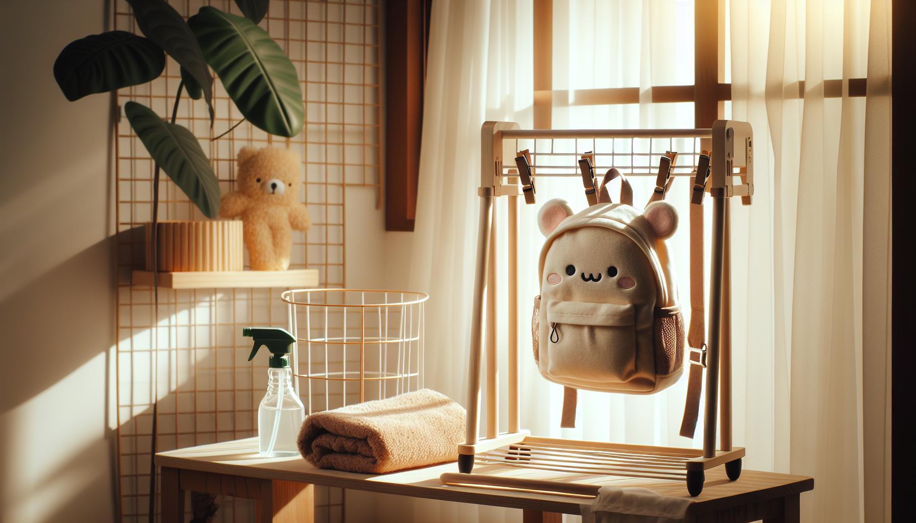 Drying Techniques for Backpack Plushies