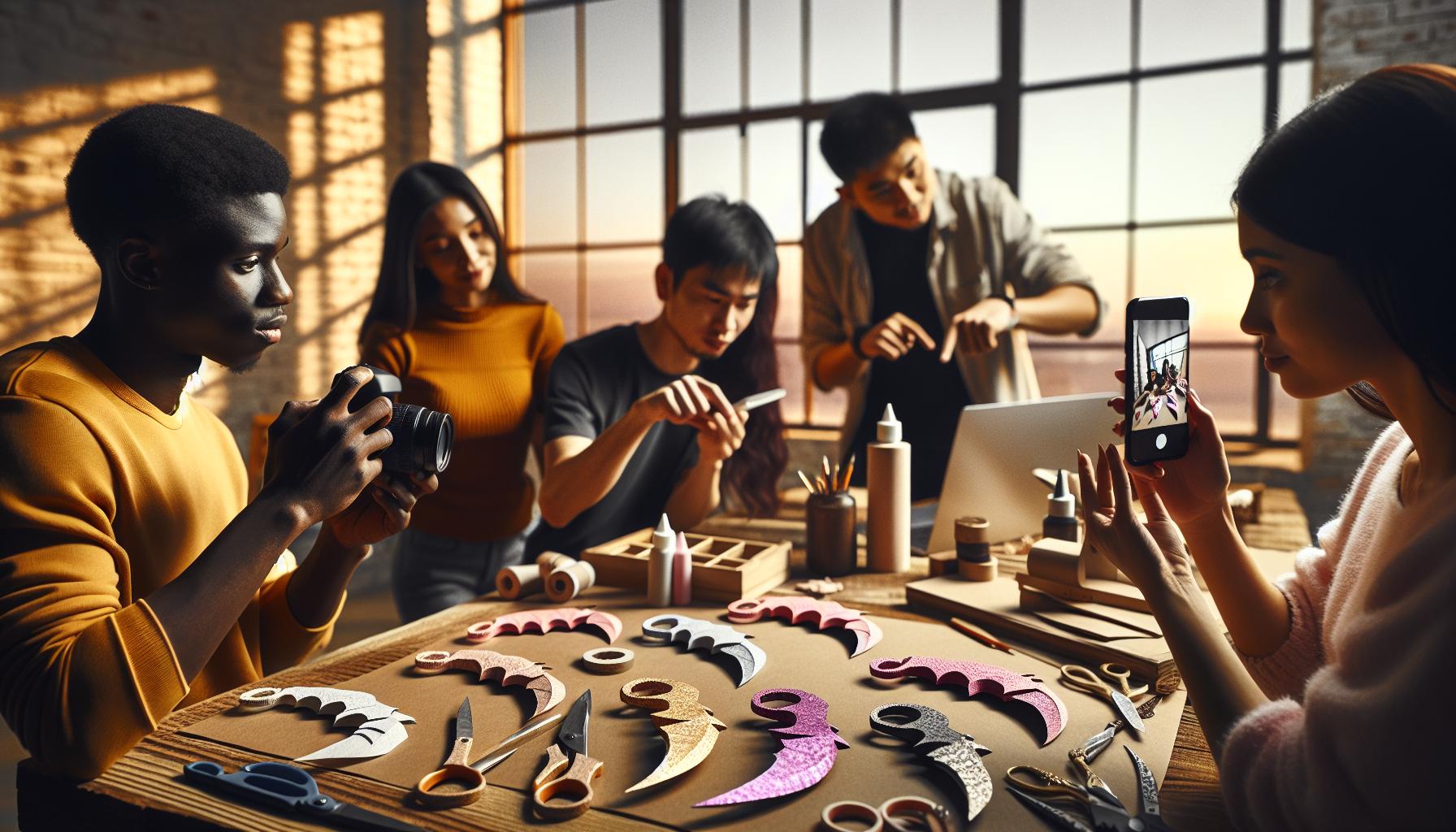 How to Make a Paper Karambit: Easy DIY Tutorial Steps 2 How to Share Your Paper Karambit Creations Online