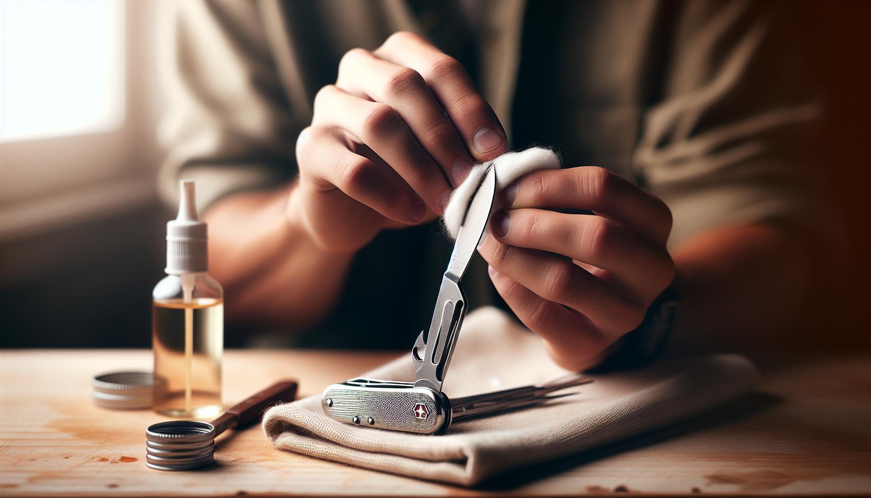 How to Properly Oil Your Swiss Army Knife