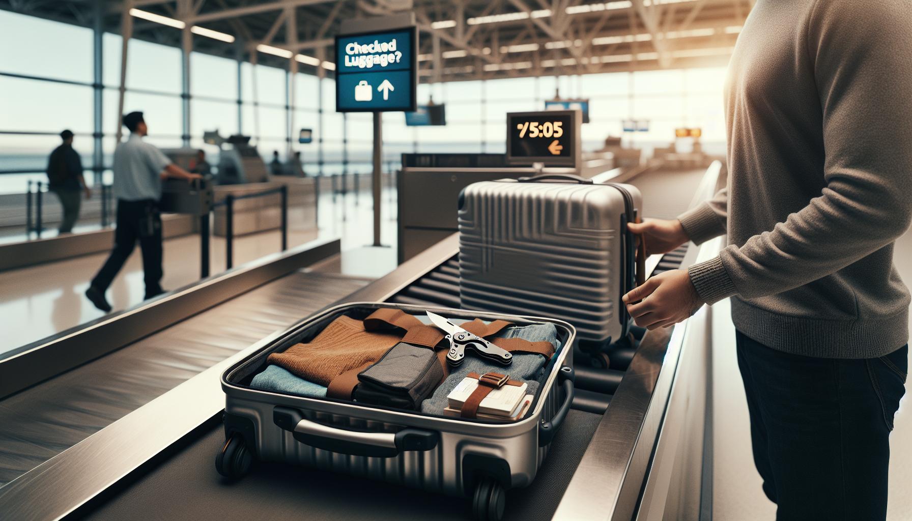 Are Pocket Knives Allowed in Checked Luggage?