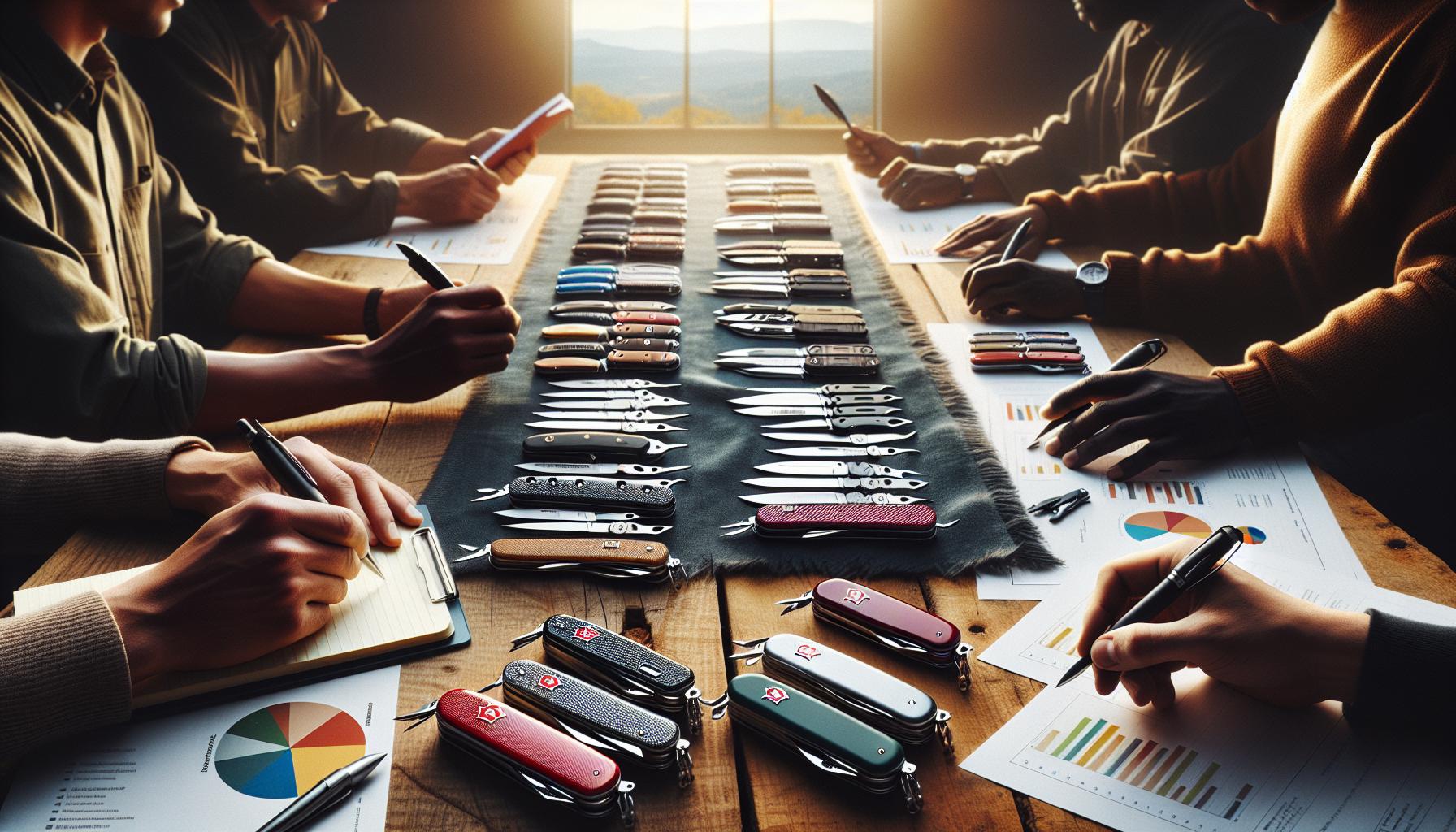 Comparative Analysis: Swiss Army Knife Brands and Models