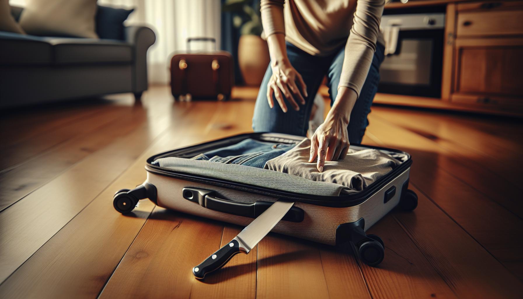 What Happens if You Pack a Knife Incorrectly?