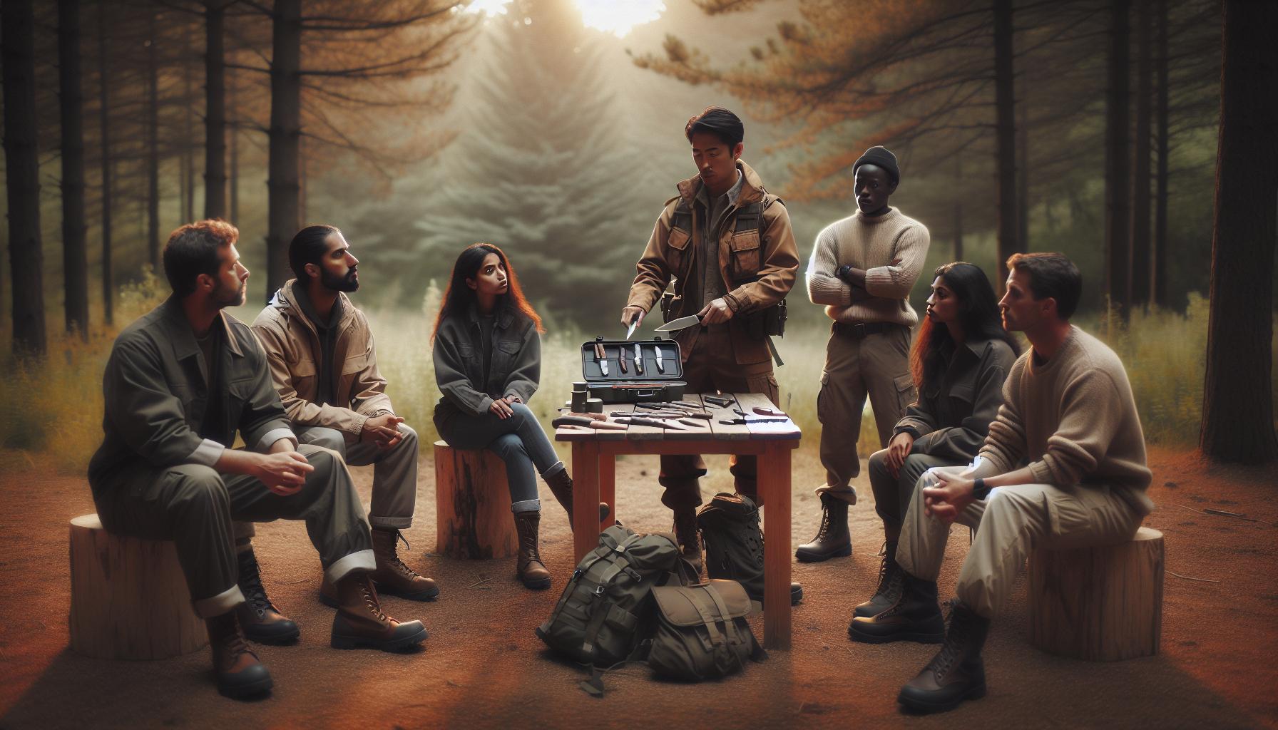 Practicing Knife Safety in Outdoor Scenarios