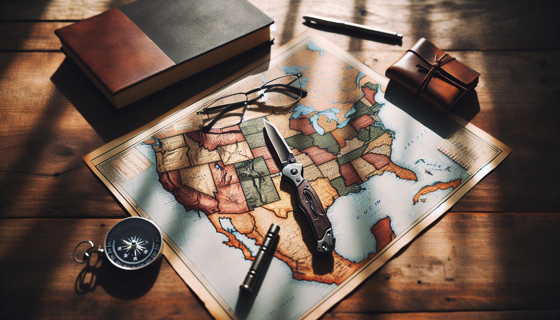 State-by-State Regulations on Carrying Knives