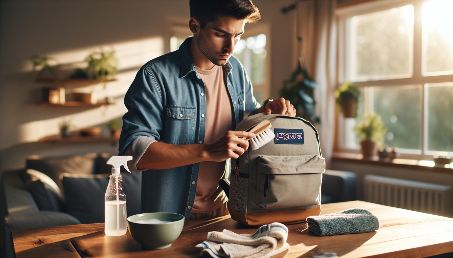Choosing the Right Cleaning Supplies for Your Jansport Backpack