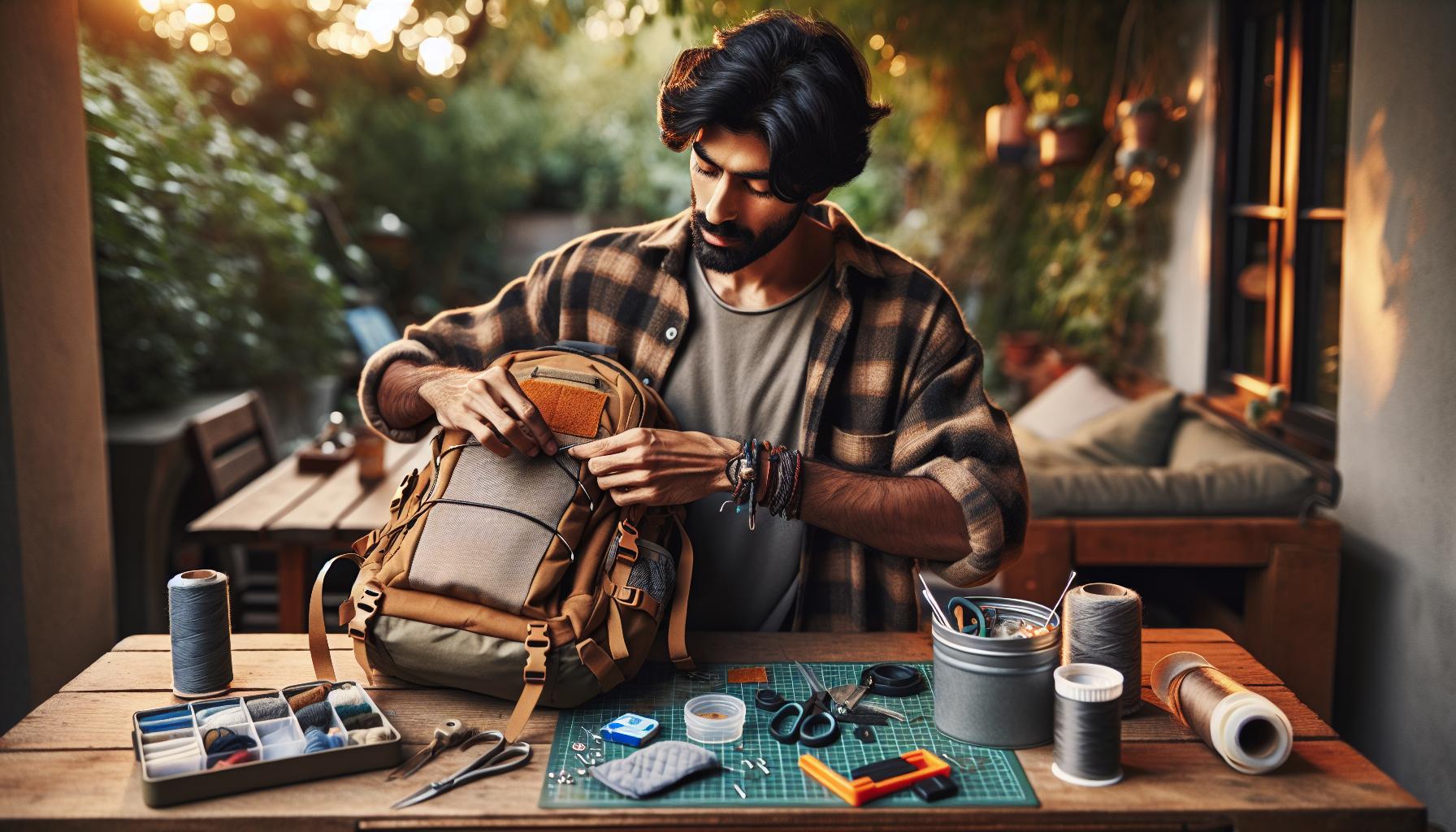 Preparing Your Backpack for Patching