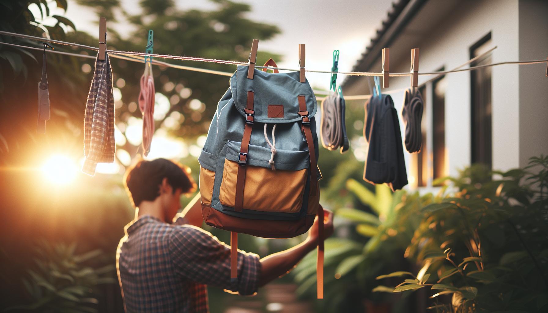 Tips for Safely Drying Your Backpack after Washing