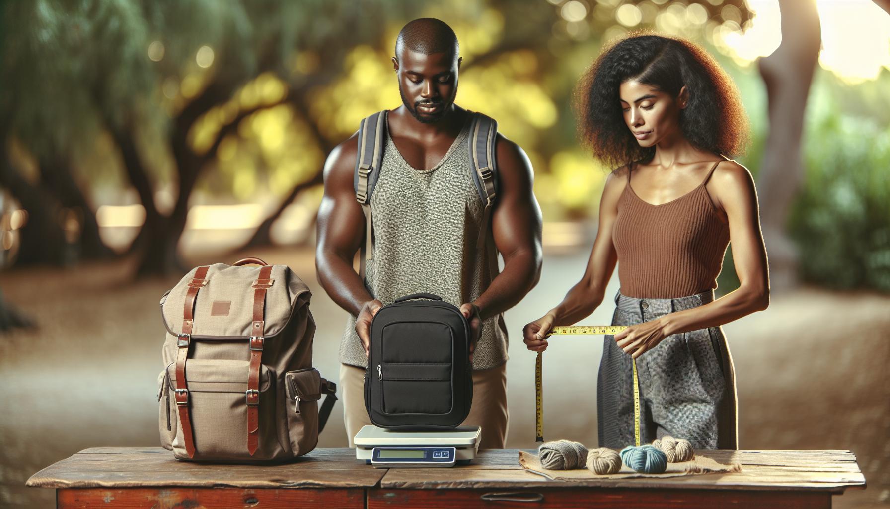 Size and Weight Restrictions for Backpacks