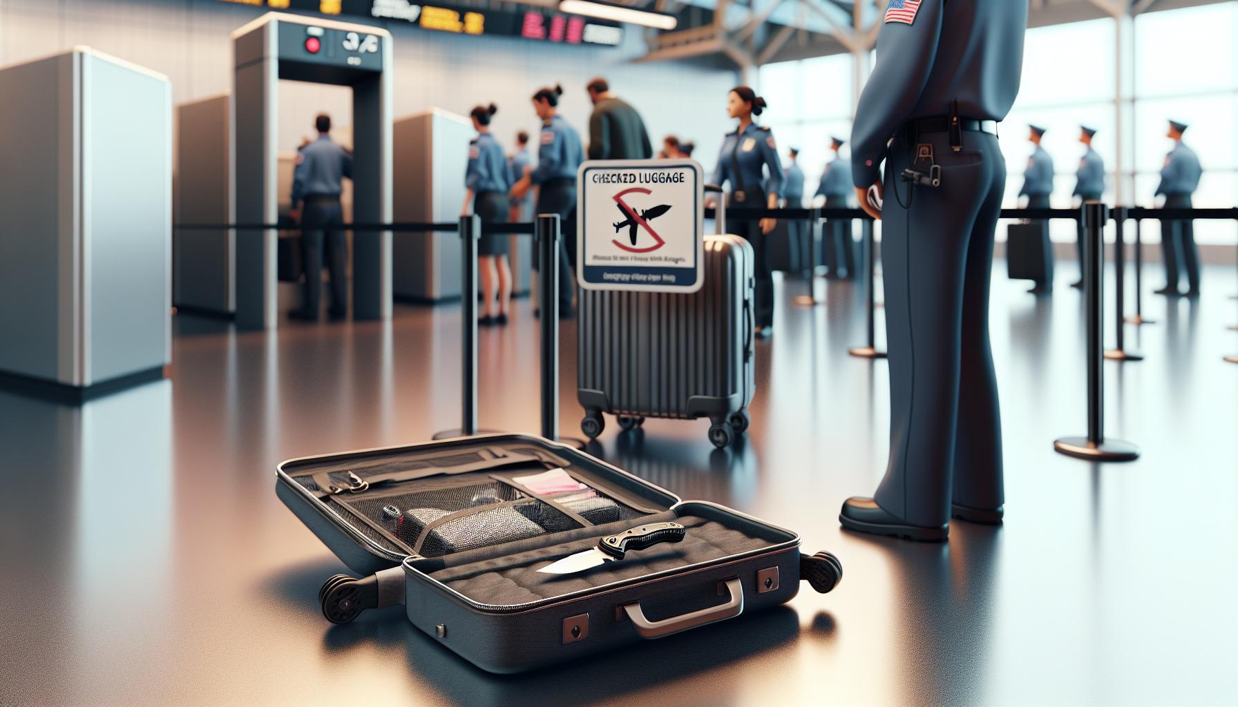 Checked Luggage: Pocket Knife Guidelines