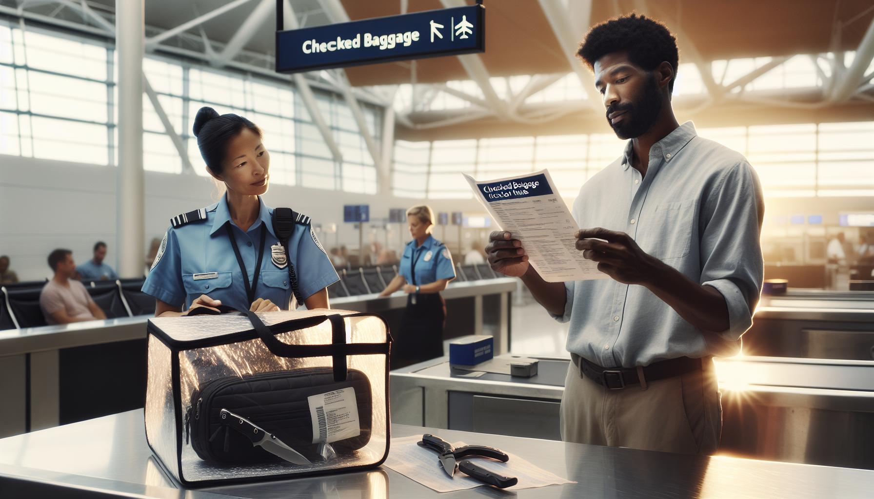 Understanding Checked Baggage Regulations for Pocket Knives