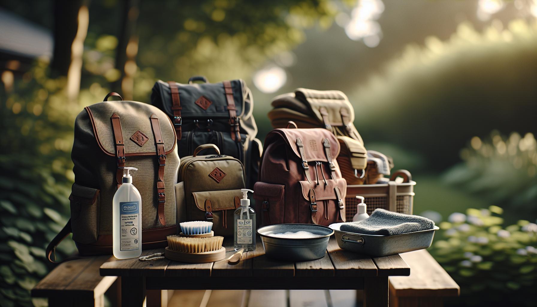 Different Types of Backpacks: Washing Considerations