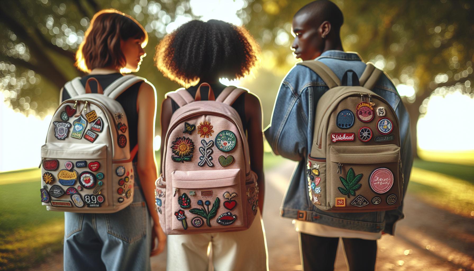 Creative Ideas for Patch Placement on Backpacks