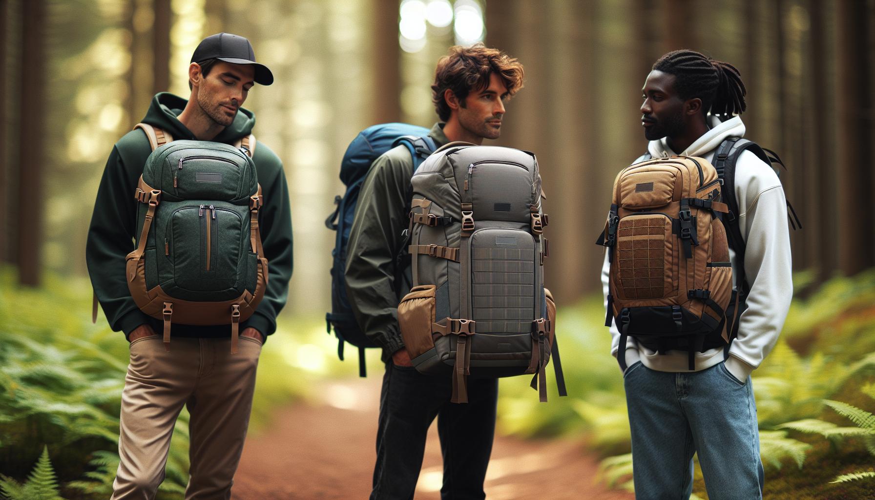 Common Sizes for Different Backpack Types
