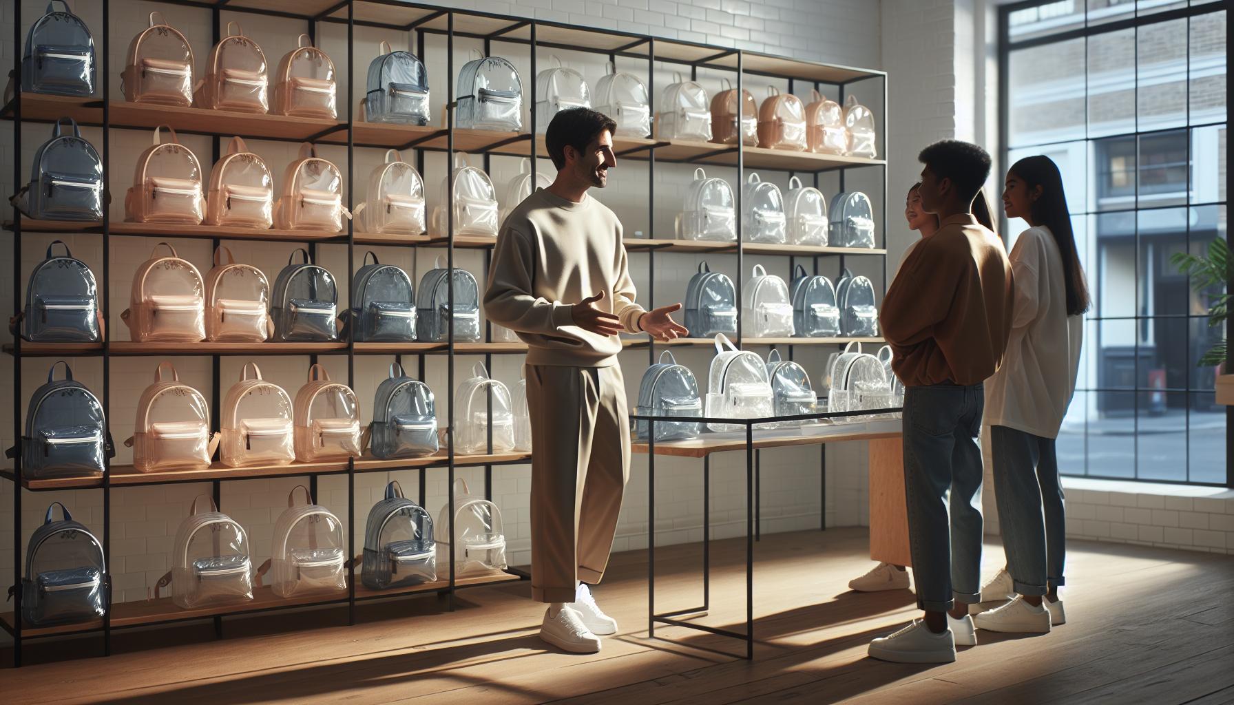 Local Shops Offering Clear Backpacks