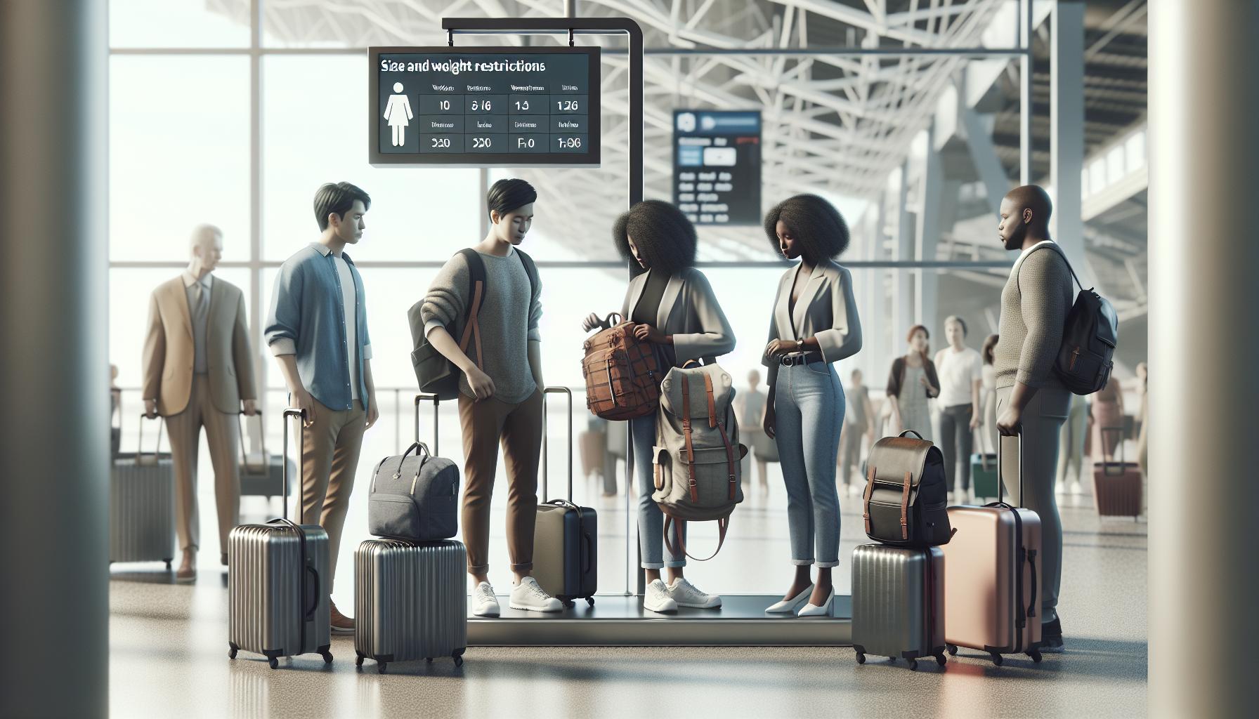 Size and Weight Restrictions for Backpacks