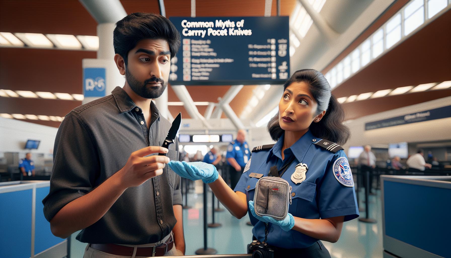 Common Myths About Carry-On Pocket Knives