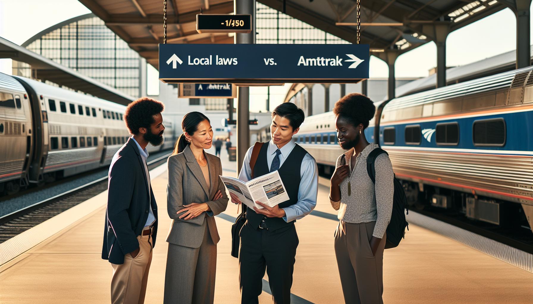 Navigating Local Laws vs. Amtrak Rules
