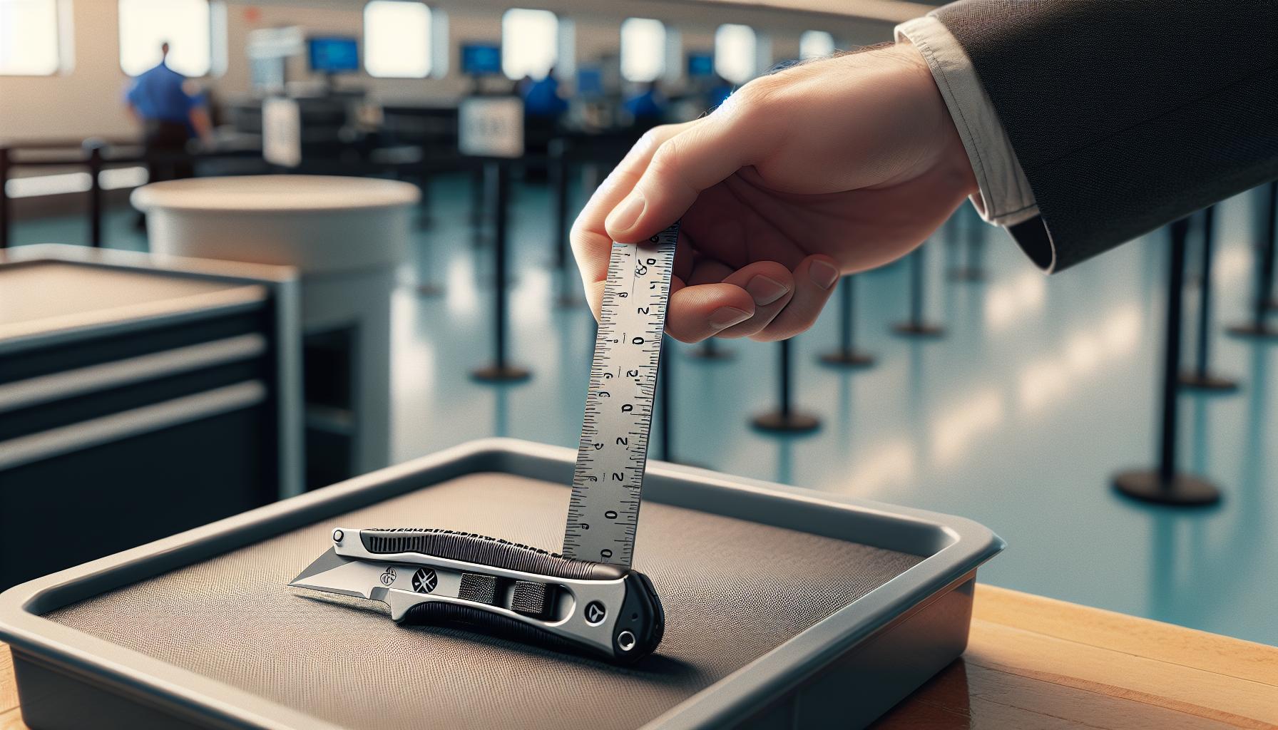 What Size Knife is Allowed on Planes?