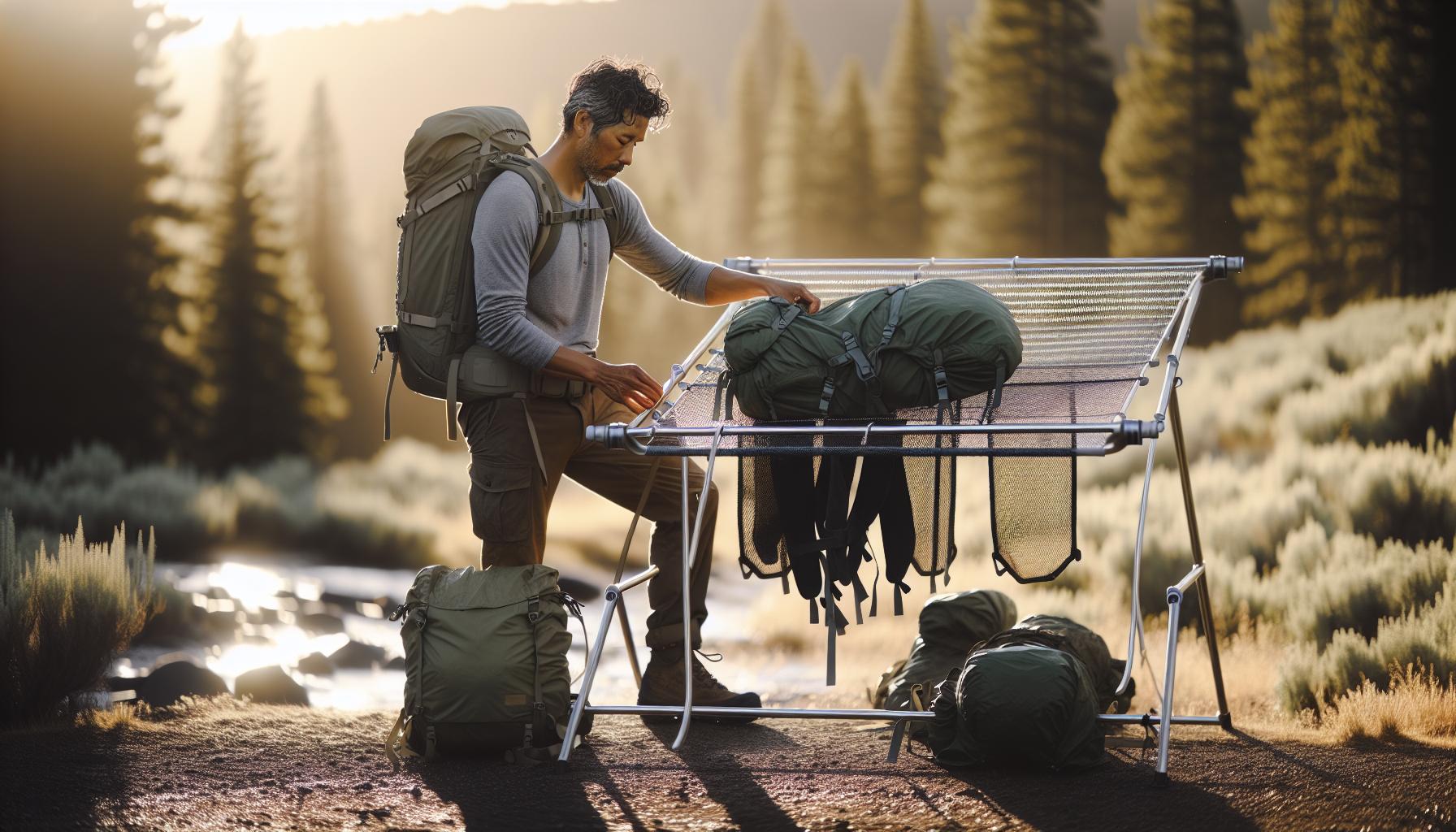 Best Materials for Backpack Drying Safety
